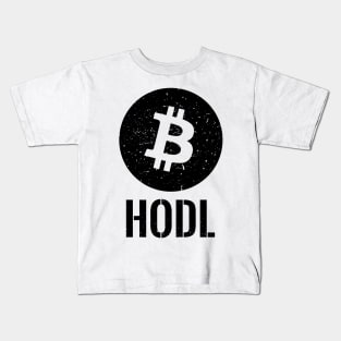 Bitcoin HODL Kids T-Shirt